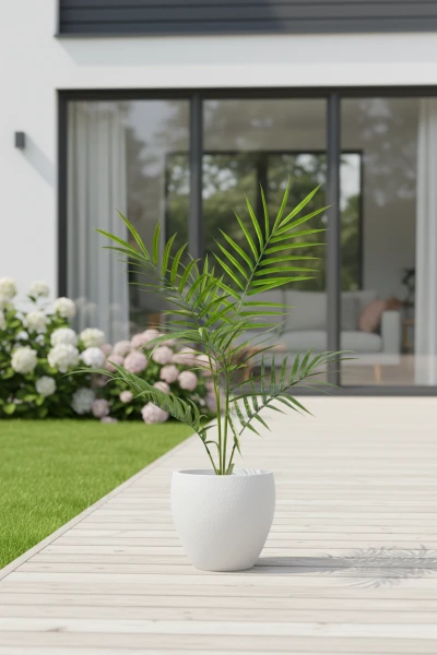 Image of Outdoor Areca Palm in Easington Pot - 84cm
