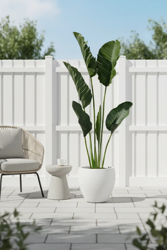 Image of Outdoor Traveller Palm in Easington Pot - 195cm