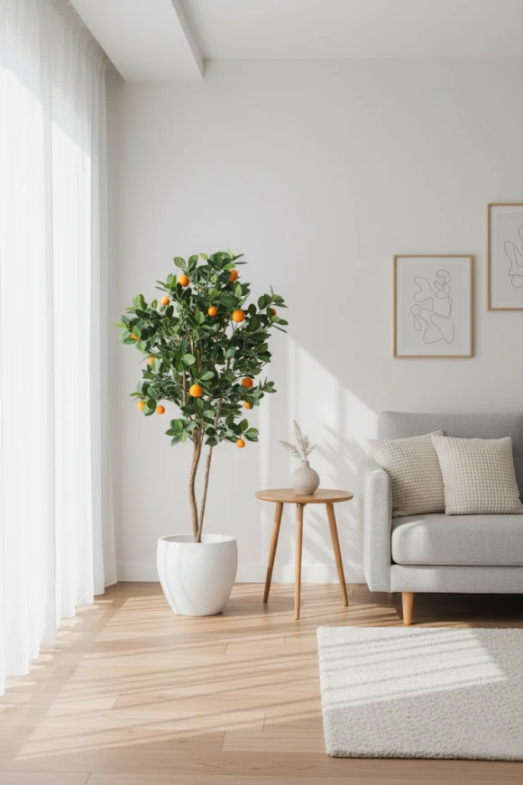 Image of Orange Tree in Pot - 150cm