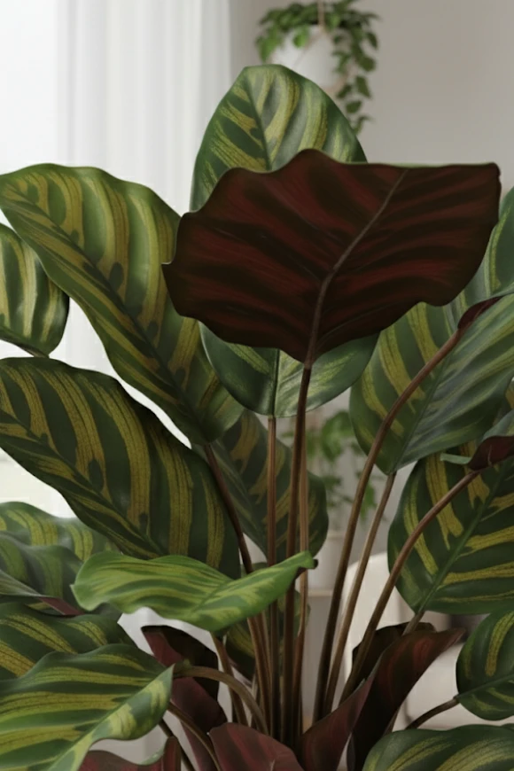 Image of Calathea Roseopicta in Easington Pot - 70cm