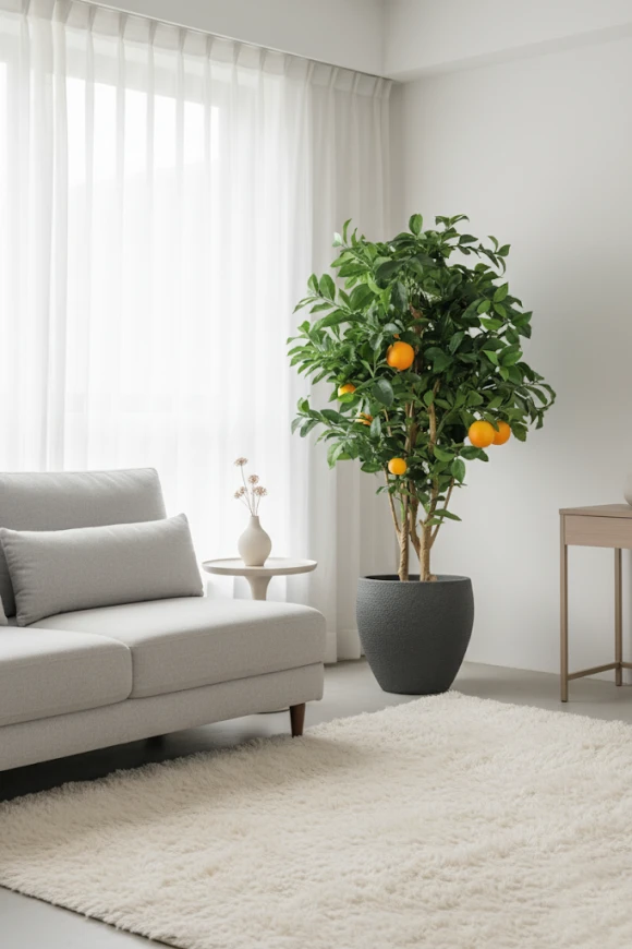 Image of Orange Tree in Pot - 150cm