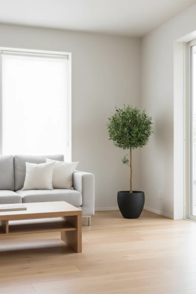 Image of Olive Ball in Pot - 150cm