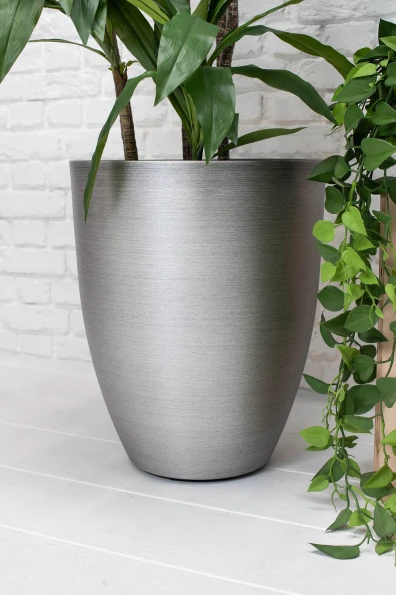 Image of Buxley Pot, Silver -  Large