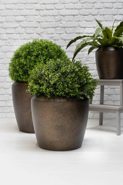 Image of Earl Dumpy Pot, Mocha - Medium