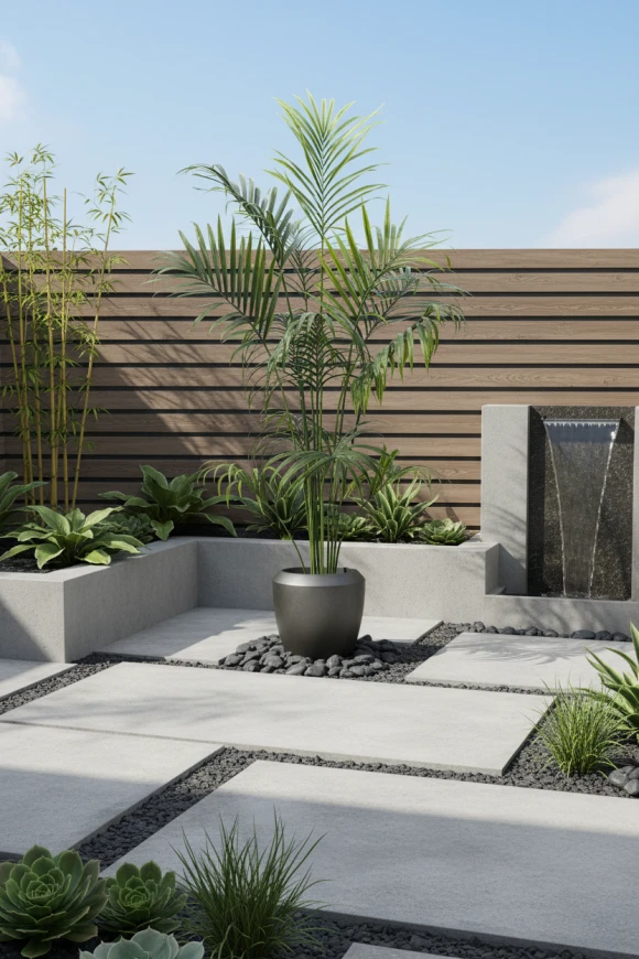 Image of Outdoor Kentia Palm in Earle Dumpy Pot - 230cm