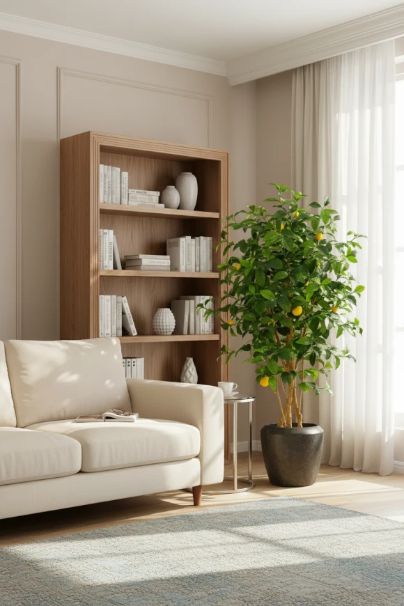 Image of Lemon Tree in Earle Dumpy Pot - 150cm