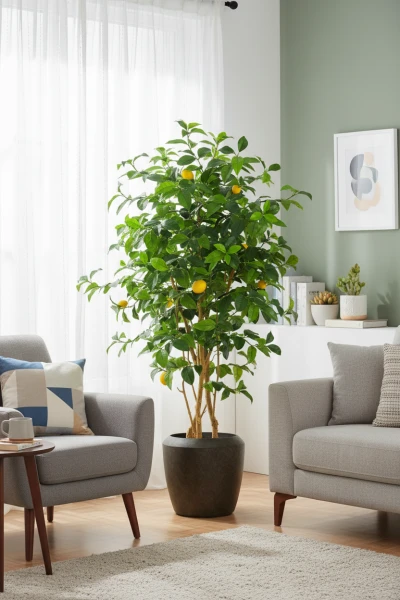 Image of Lemon Tree in Earle Dumpy Pot- 150cm