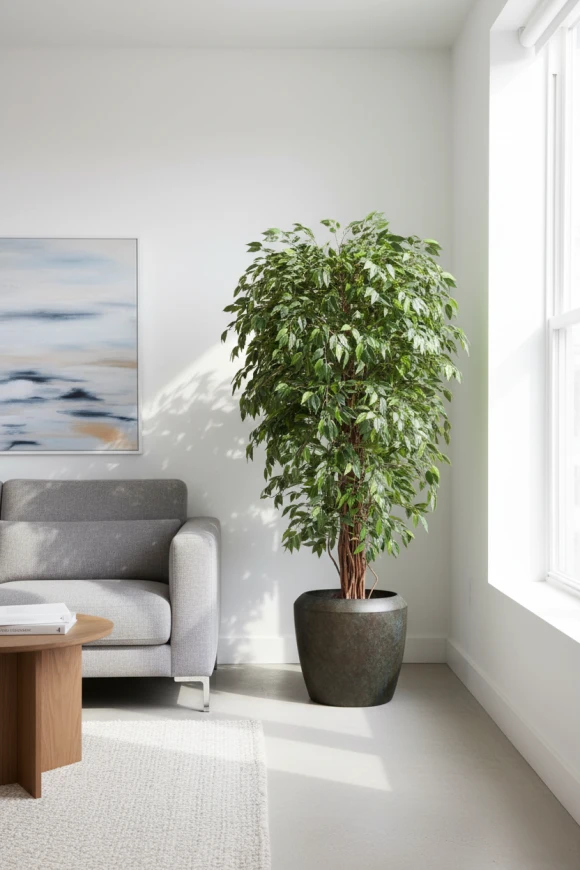 Image of Ficus Liana in Earle Dumpy Pot - 180cm