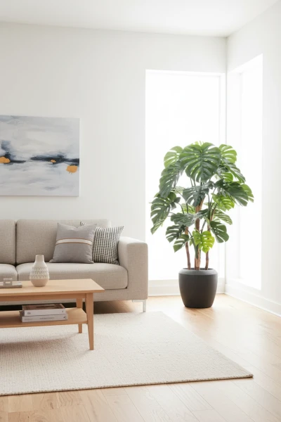 Artificial Monstera in Earle Dumpy Pot - 165cm