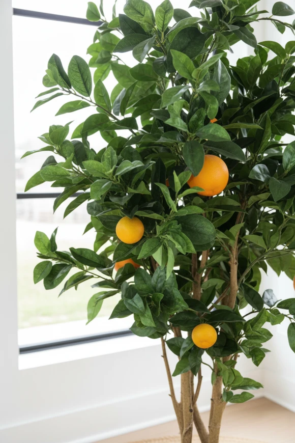 Image of Orange Tree in Earle Dumpy Pot - 150cm