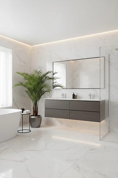 Artificial Areca Palm in Earle Dumpy Pot - 210cm