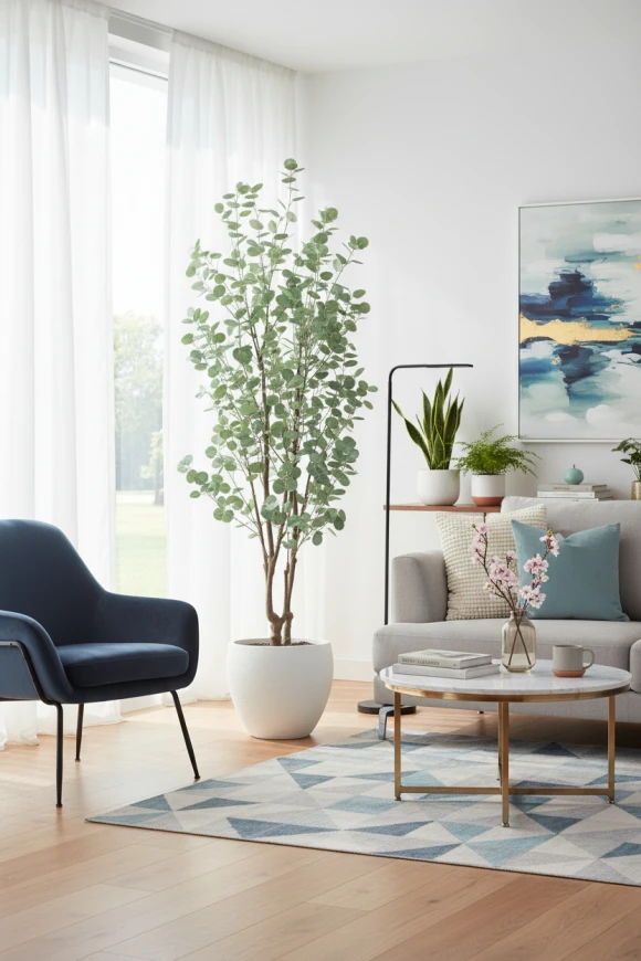 Image of Eucalyptus Tree in Easington Pot - 240cm