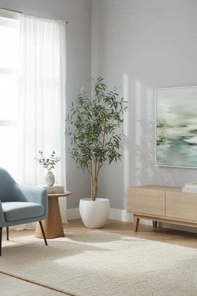 Artificial Olive Tree in Easington Pot - 210cm