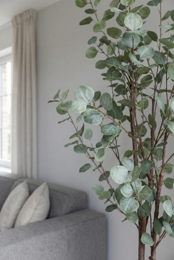 Eucalyptus Tree in Charcoal Buxley Pot - 180cm