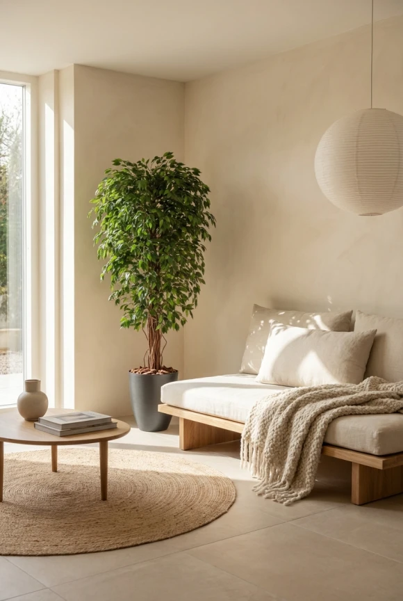 Artificial Ficus Liana in Charcoal Buxley Pot - 180cm