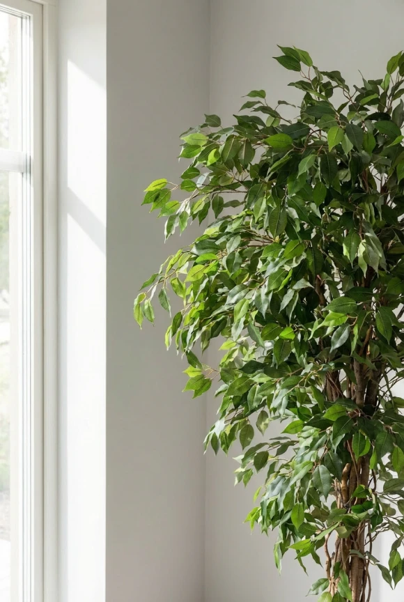 Artificial Ficus Liana in Charcoal Buxley Pot - 150cm