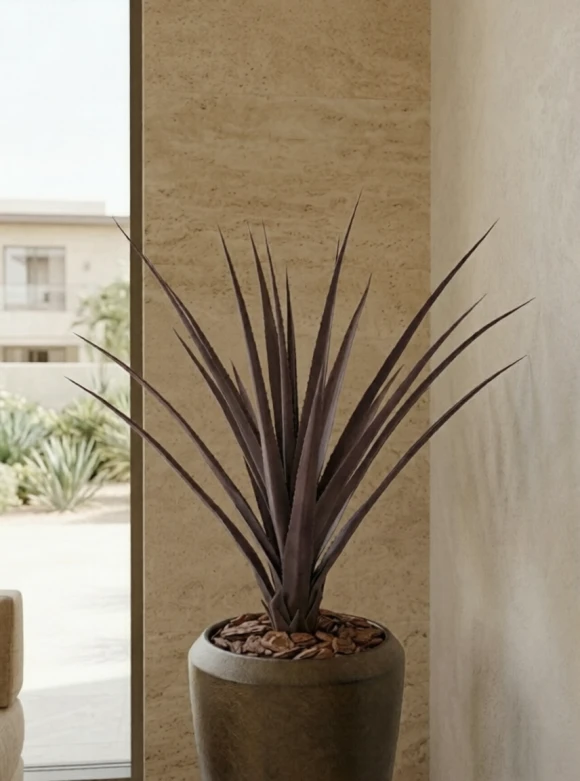 Artificial Screw Pine in Mocha Tall Earle Pot - 130cm