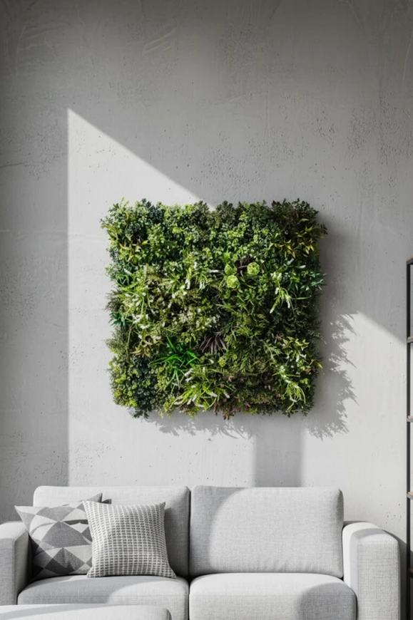 Melrose Artificial Green Wall Panel - 100cm x 100cm