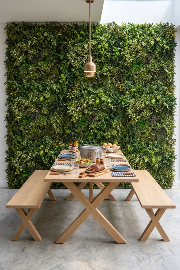 Melrose Artificial Green Wall Panel - 100cm x 100cm