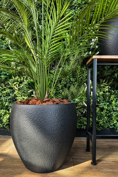 Image of Black Easington Pot - Large