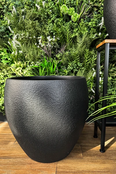 Image of Black Easington Pot - Extra Large