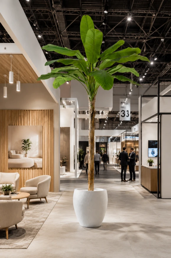 Image of Artificial Banana Tree in Easington Pot - 350cm