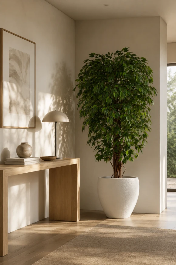 Image of Artificial Ficus Liana in Easington Pot - 180cm