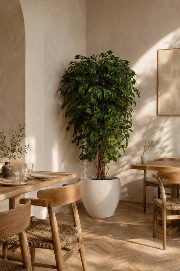 Image of Artificial Ficus Liana in Easington Pot - 180cm