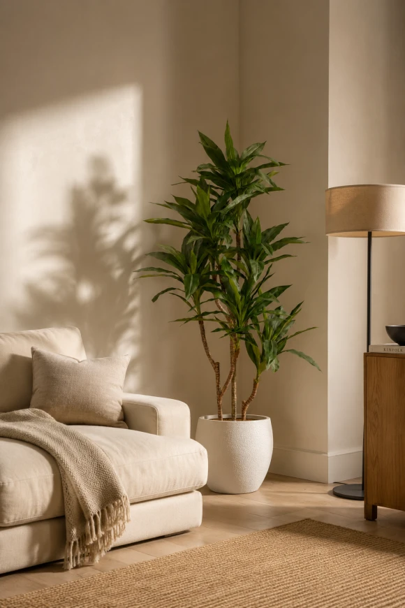 Image of Artificial Cordyline in Easington Pot - 150cm