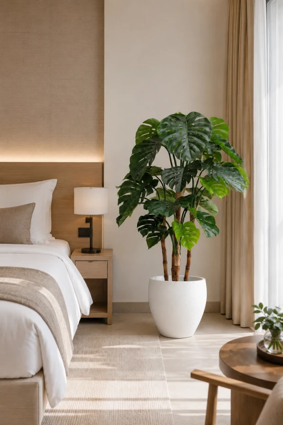 Image of Artificial Monstera in Easington Pot - 165cm