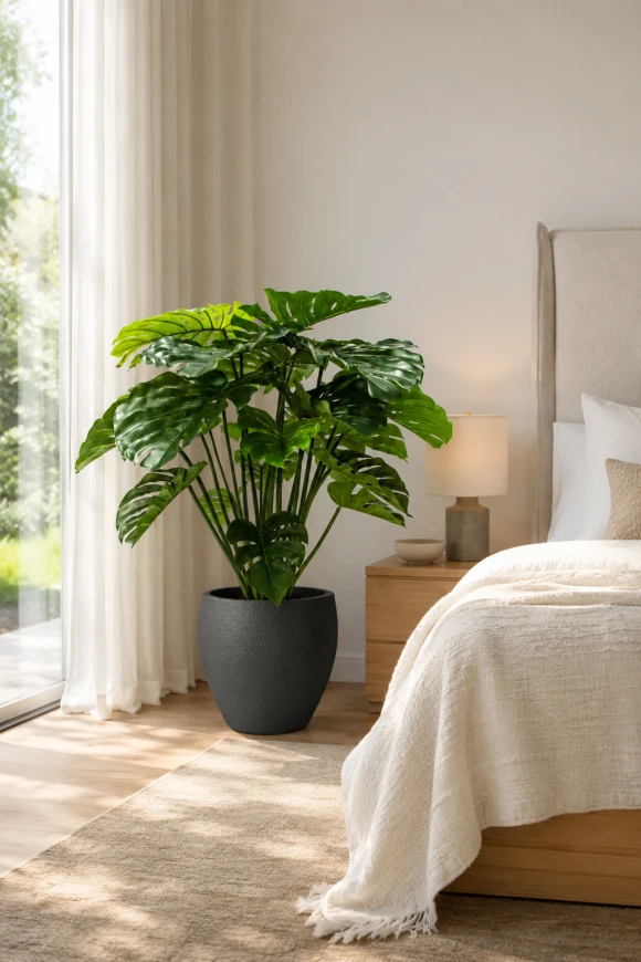 Image of Artificial Monstera in Easington Pot - 120cm