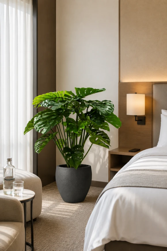 Image of Artificial Monstera in Easington Pot - 120cm