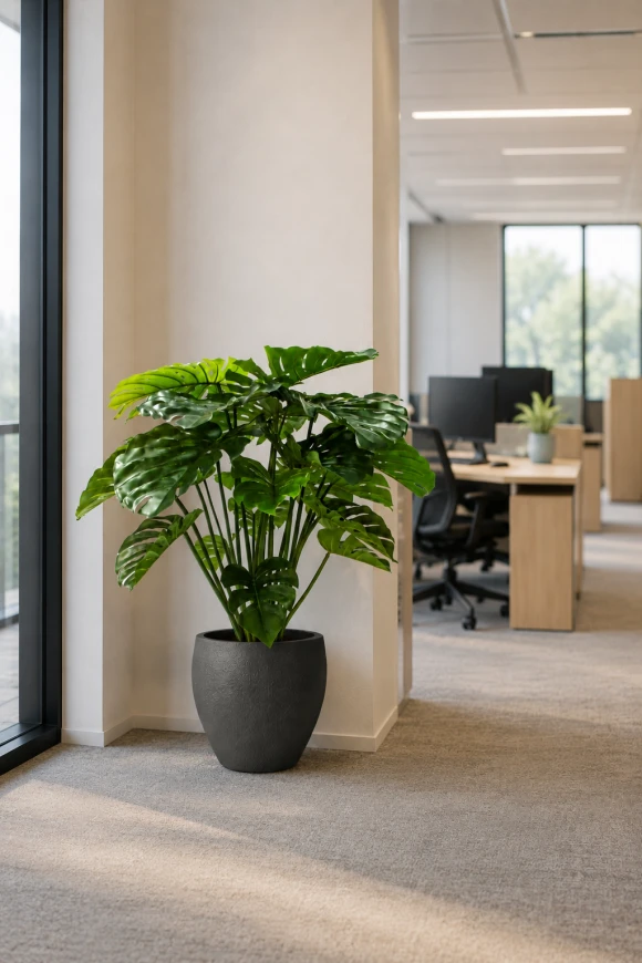 Image of Artificial Monstera in Easington Pot - 120cm
