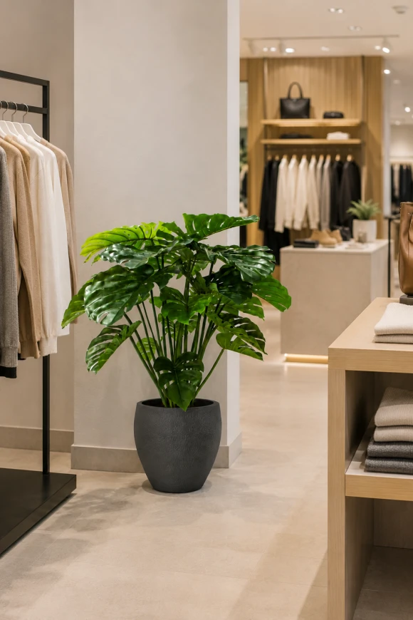 Image of Artificial Monstera in Easington Pot - 120cm
