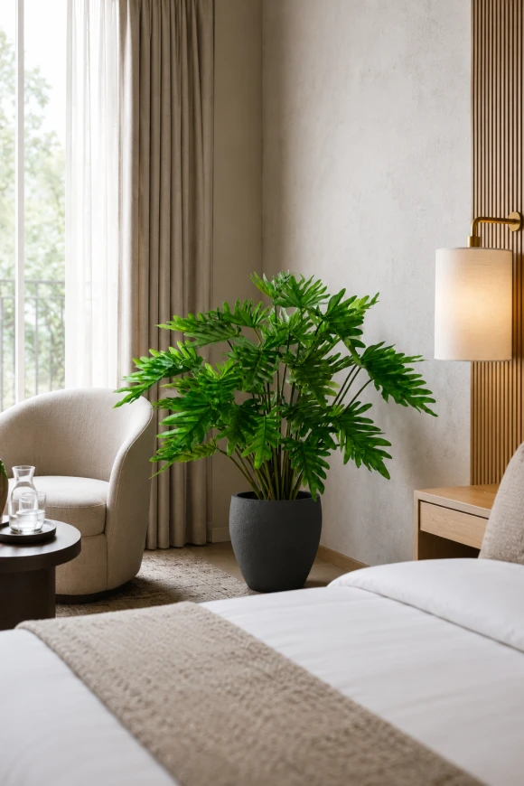 Image of Artificial Philodendron in Easington Pot - 75cm
