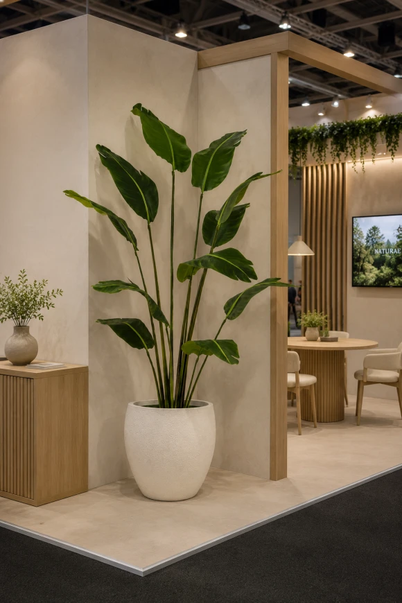 Image of Artificial Traveller Palm in Easington Pot - 210cm