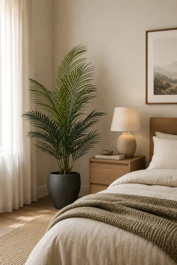 Image of Artificial Areca Palm in Easington Pot - 120cm