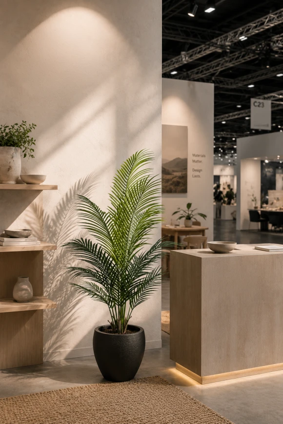 Image of Artificial Areca Palm in Easington Pot - 120cm
