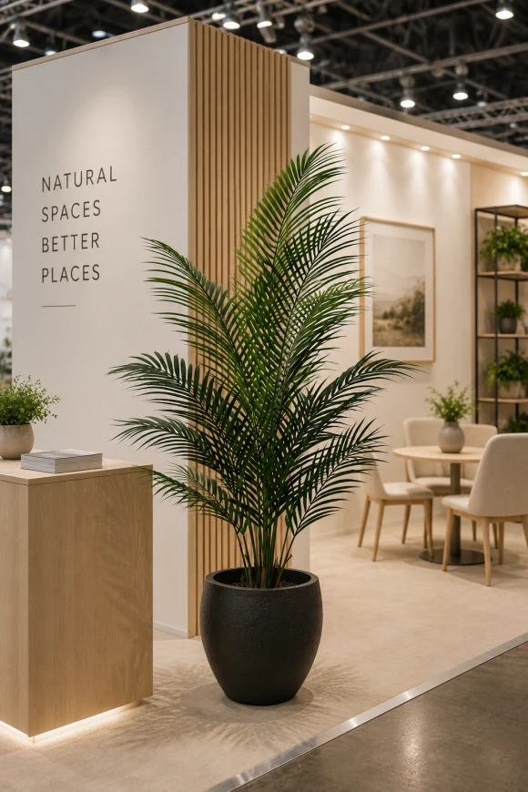 Image of Artificial Areca Palm in Easington Pot - 170cm