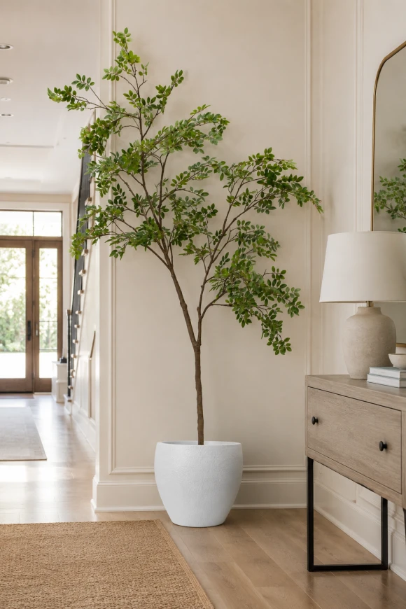 Image of Artificial Elm Tree in Easington Pot - 240cm
