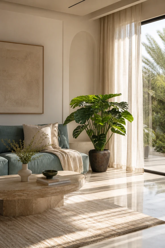 Image of Artificial Monstera in Earle Dumpy Pot - 120cm