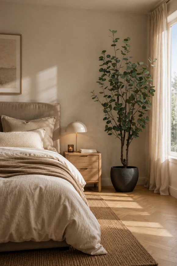 Image of Artificial Eucalyptus Tree in Easington Pot - 180cm